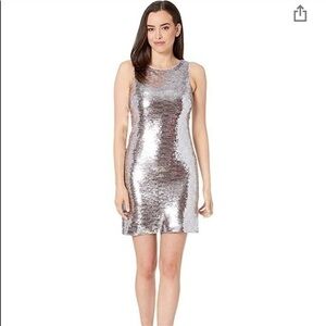 Sequin sleeveless mini dress Vince Camuto 8 New